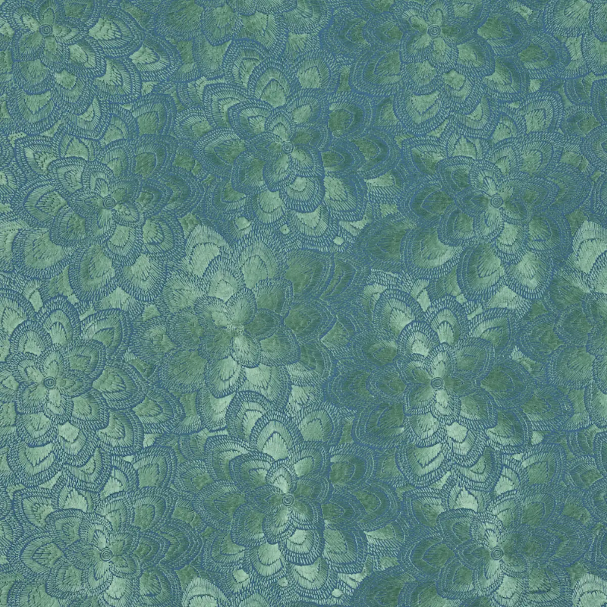 LOTUS EMBROIDERY_ JADE