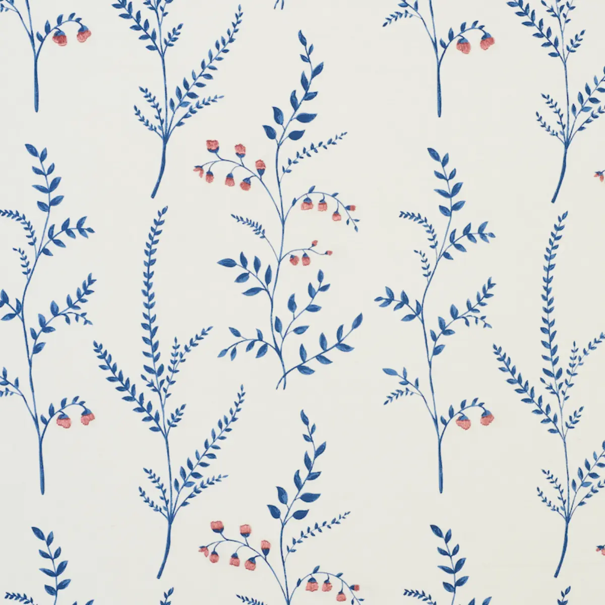 Cynthia Embroidered Print_ BLUE
