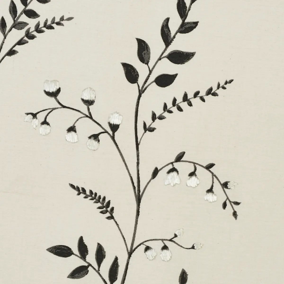 Cynthia Embroidered Print_ BLACK