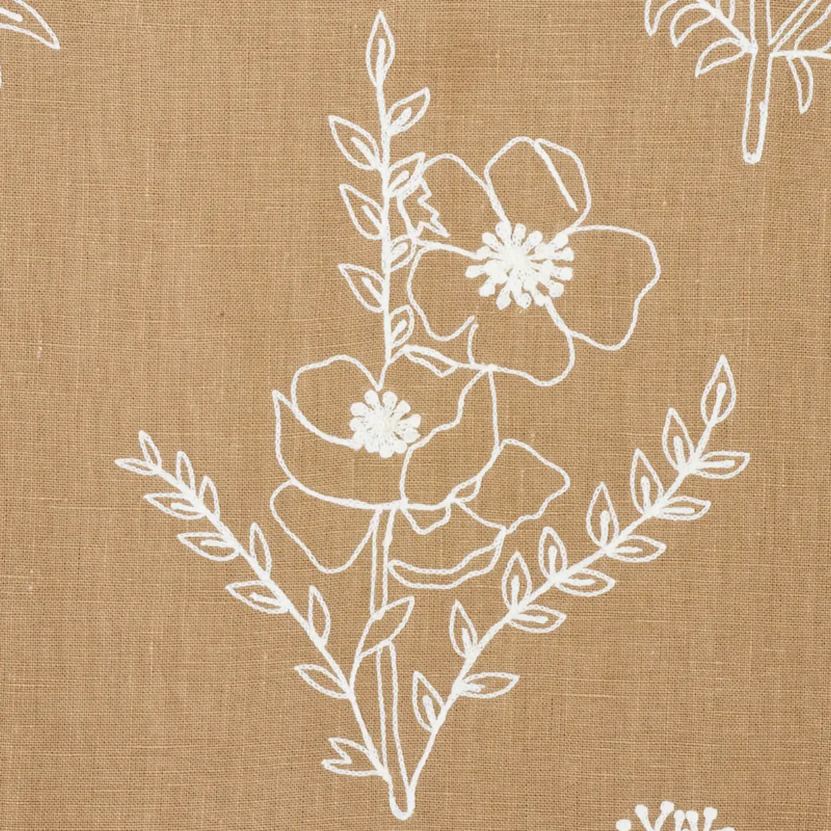 LISBETH EMBROIDERY_ CAMEL