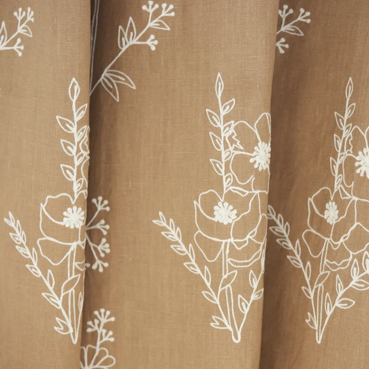 LISBETH EMBROIDERY_ CAMEL
