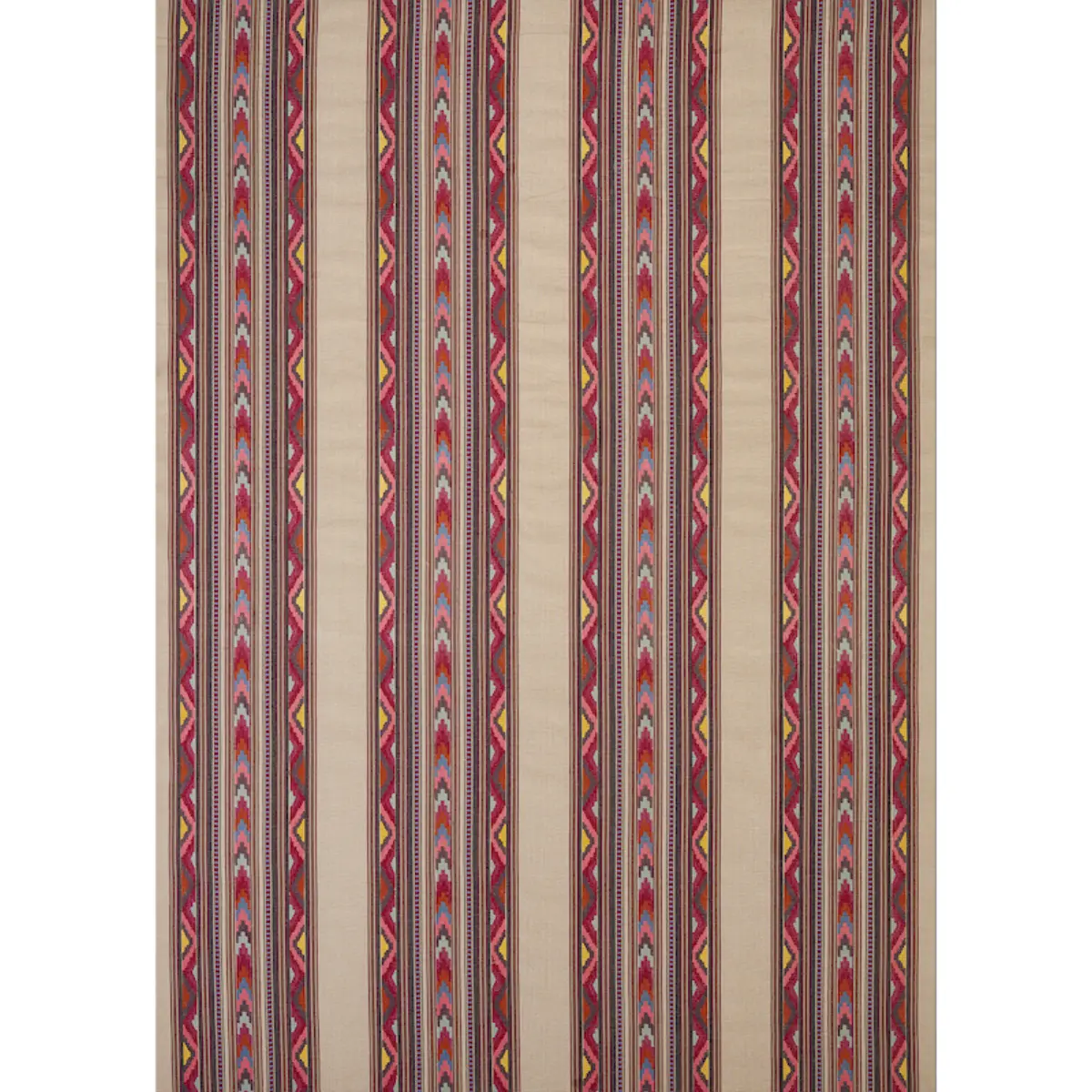 ZARZUELA STRIPE EMBROIDERY_ MULTI