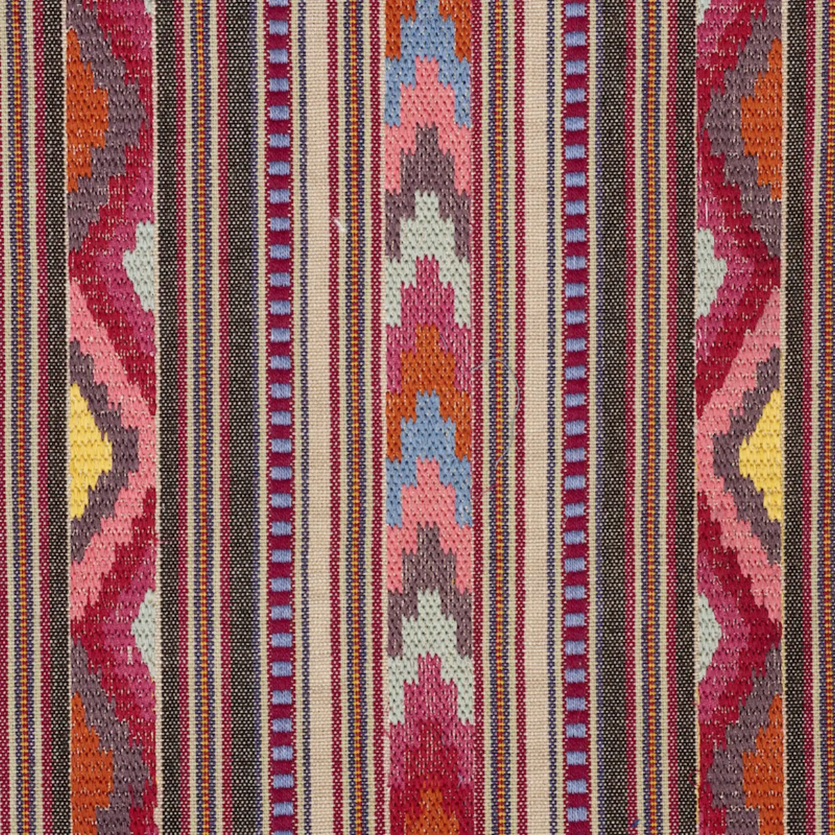ZARZUELA STRIPE EMBROIDERY_ MULTI