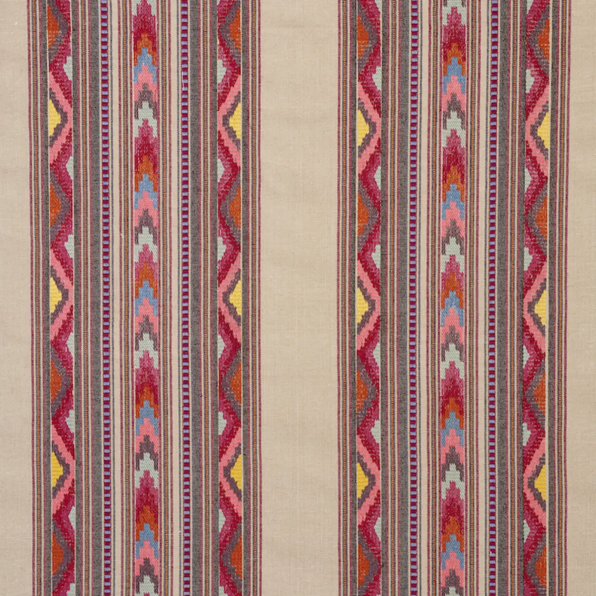 ZARZUELA STRIPE EMBROIDERY_ MULTI