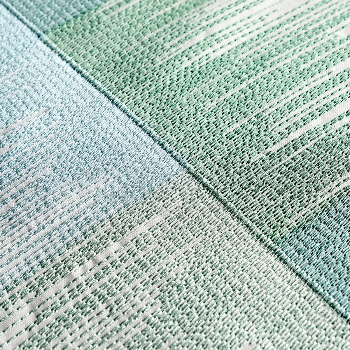 SUNBURST STRIPE EMBROIDERY_ MINERAL