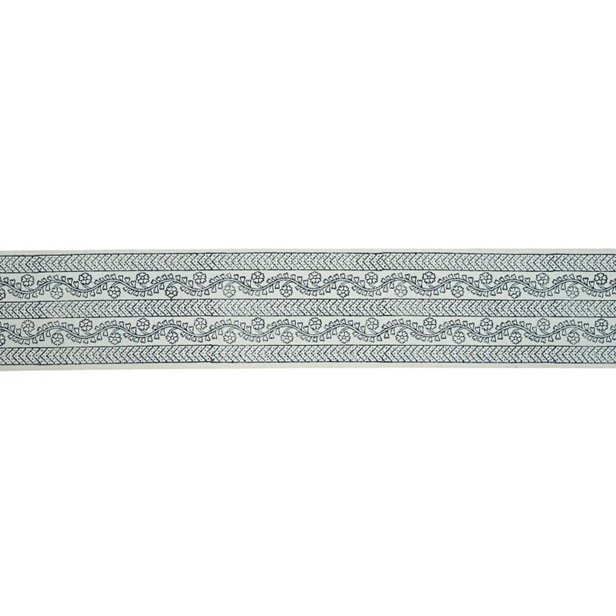 ARBELA HAND BLOCKED TAPE_ INDIGO