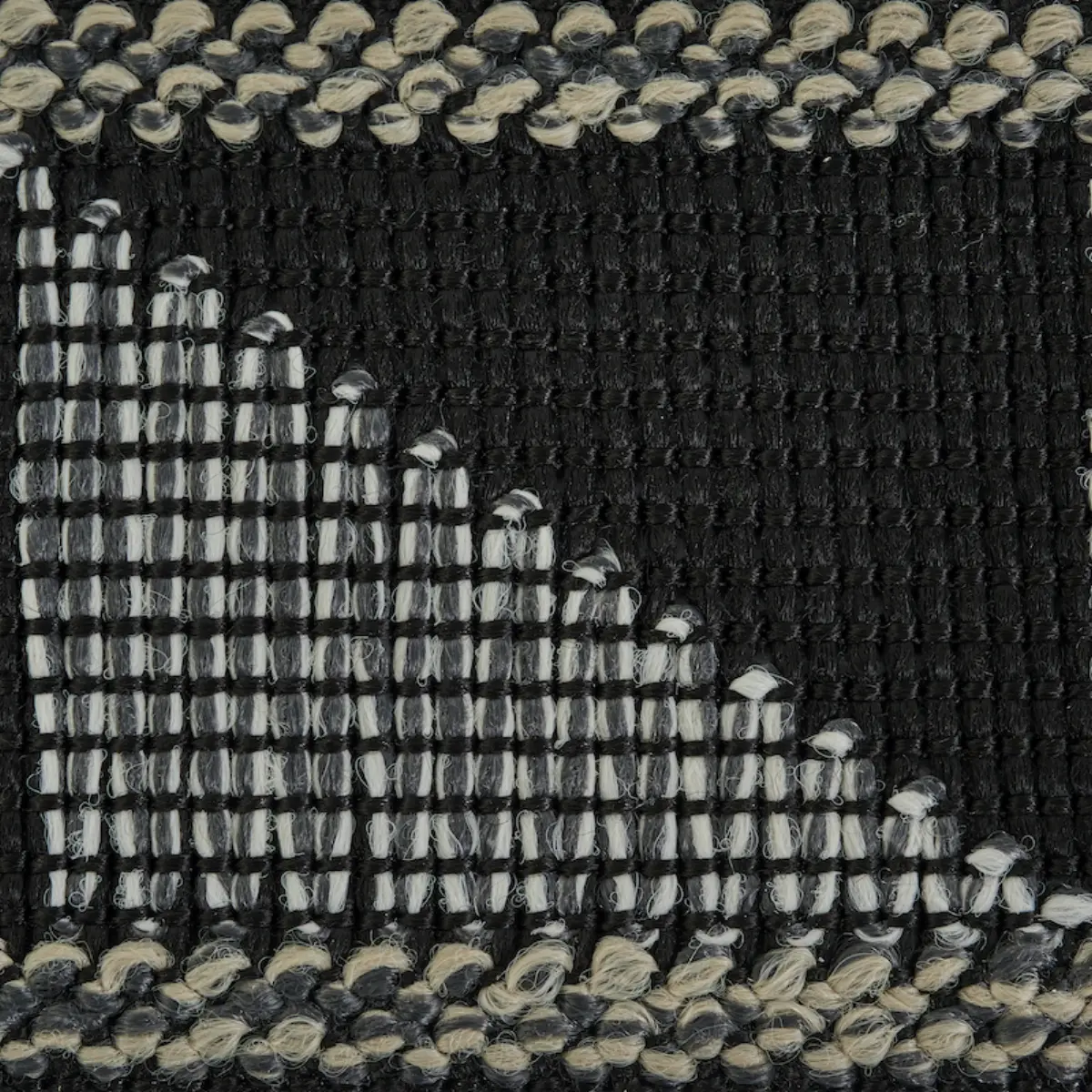 TEAGUE TAPE INDOOR/OUTDOOR_ BLACK