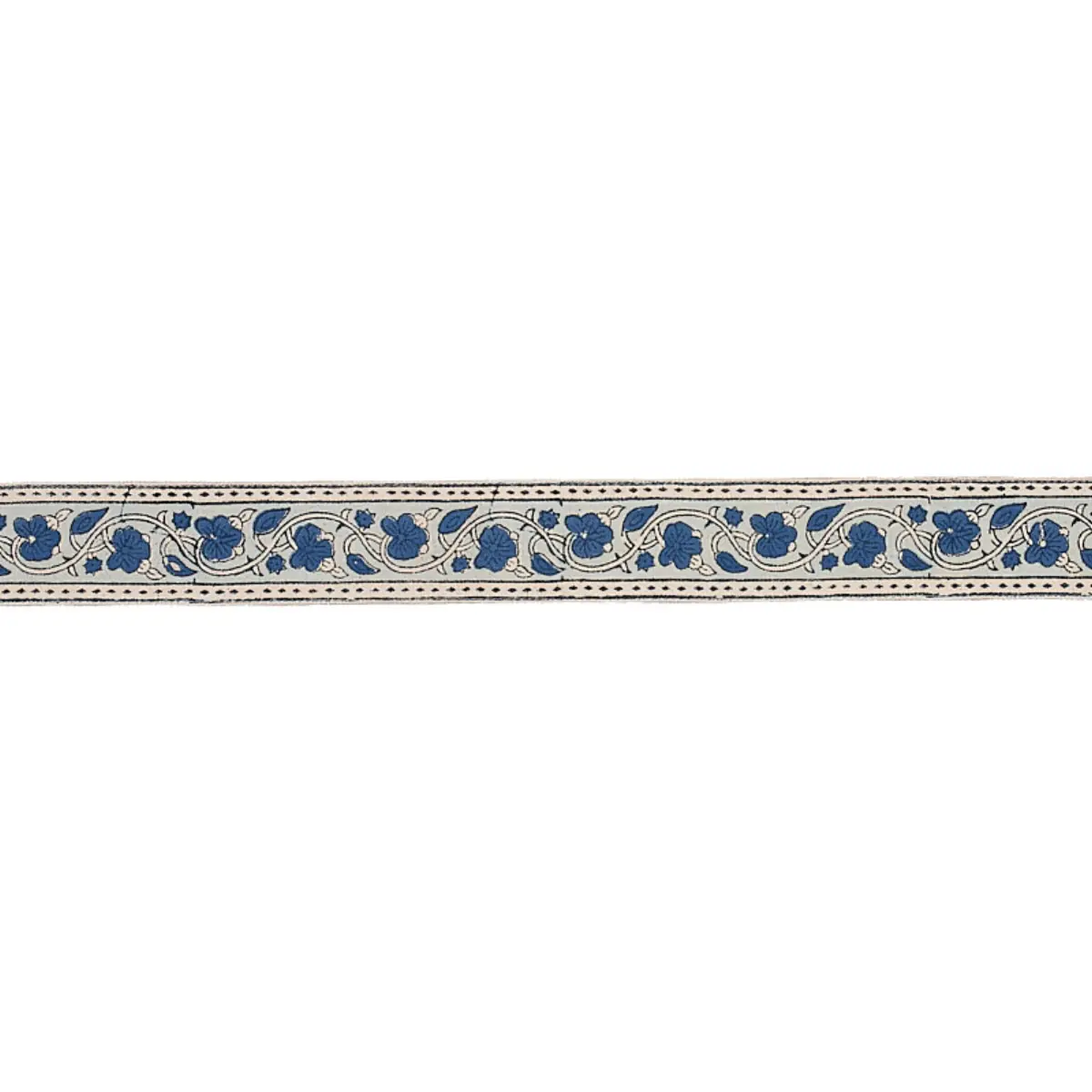 MILA HAND BLOCK PRINT TAPE_ BLUE