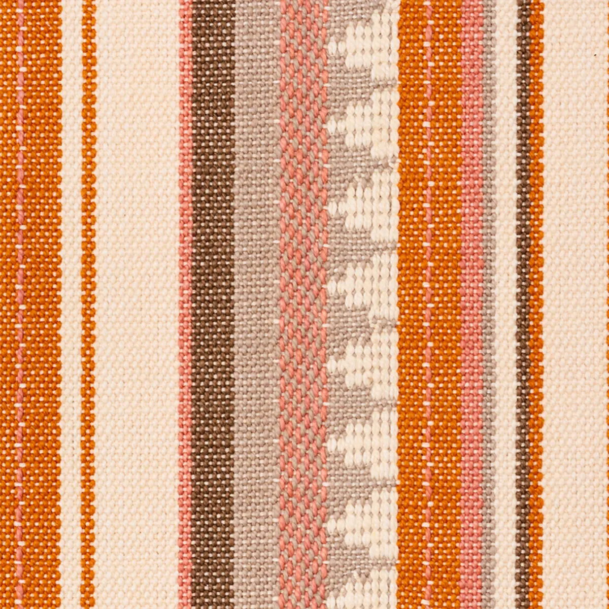 ZUNI STRIPE_ ORANGE & PINK