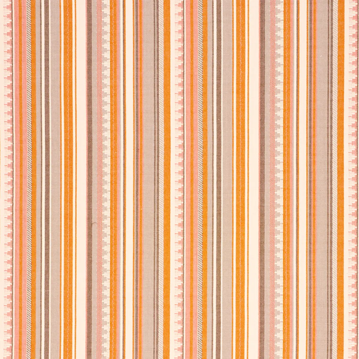 ZUNI STRIPE_ ORANGE & PINK