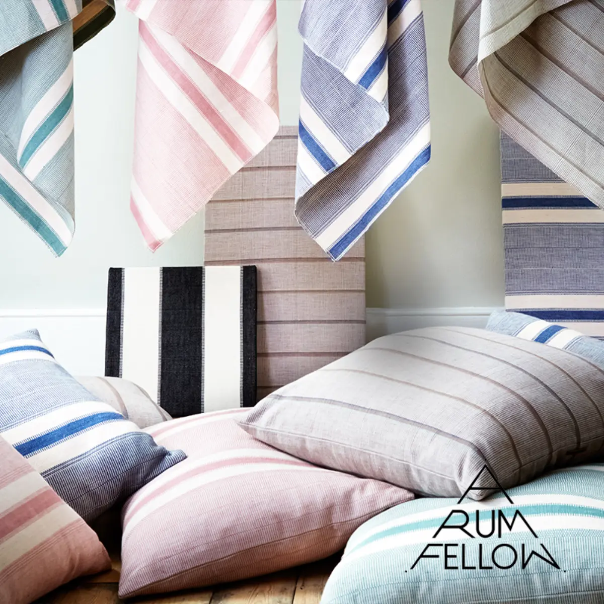 IPALA HAND WOVEN STRIPE_ OCEAN