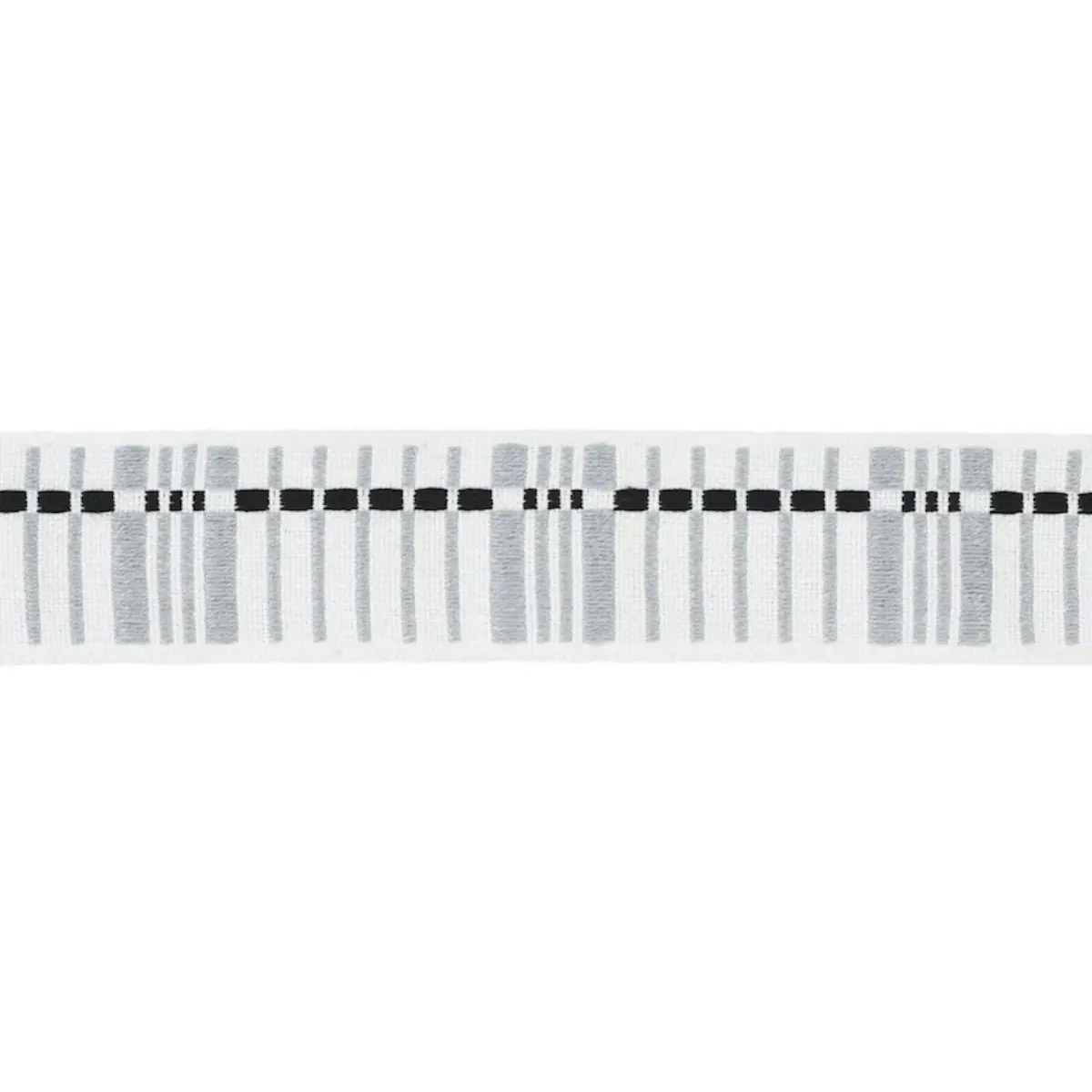 CARMO TAPE MEDIUM_ SILVER & BLACK