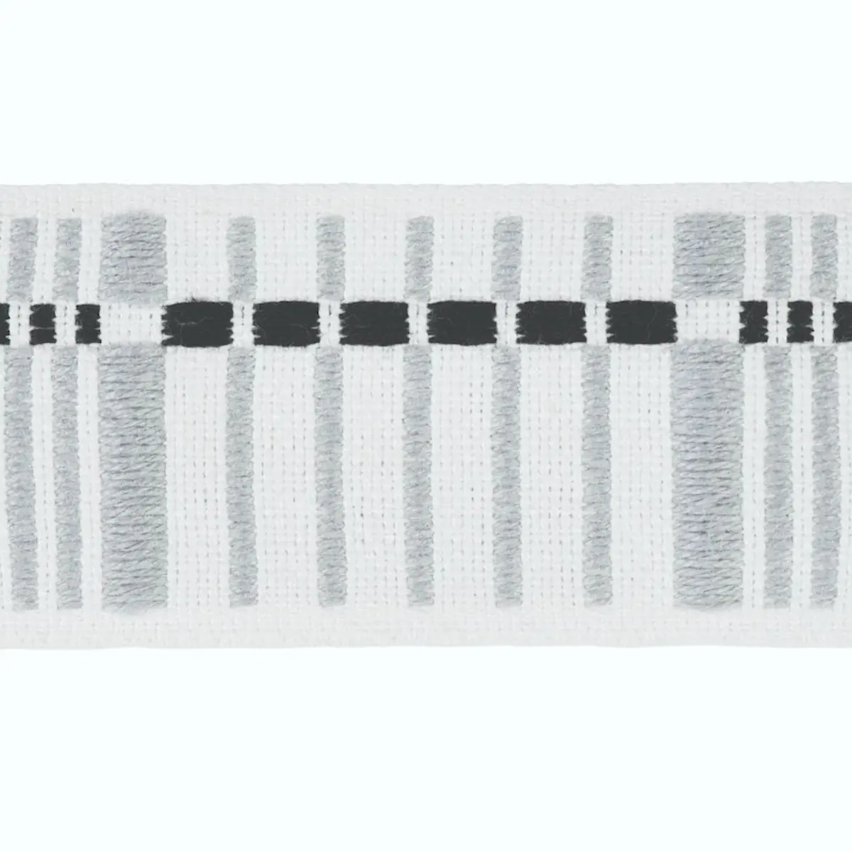 CARMO TAPE MEDIUM_ SILVER & BLACK