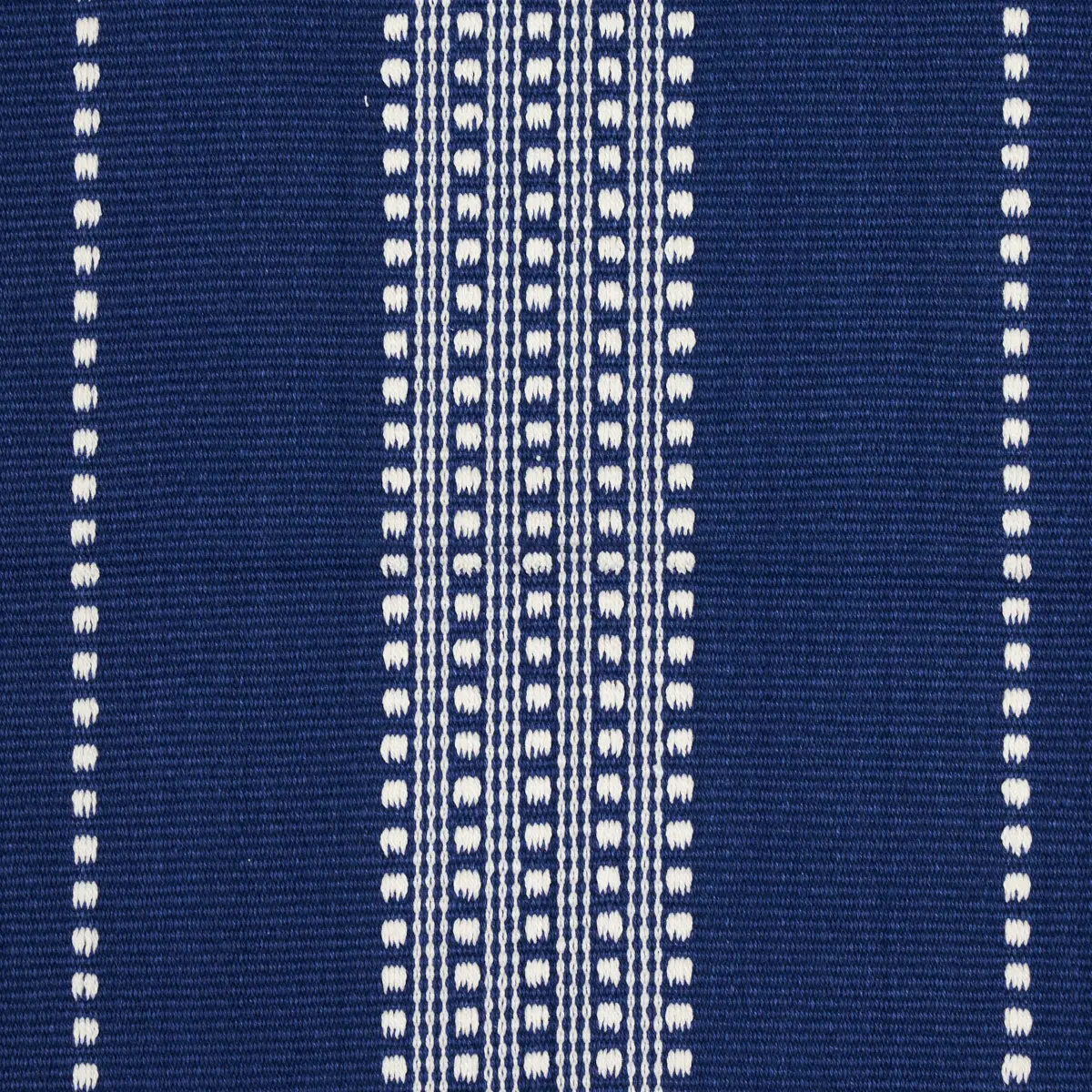 LUBECK STRIPE_ IVORY ON BLUE