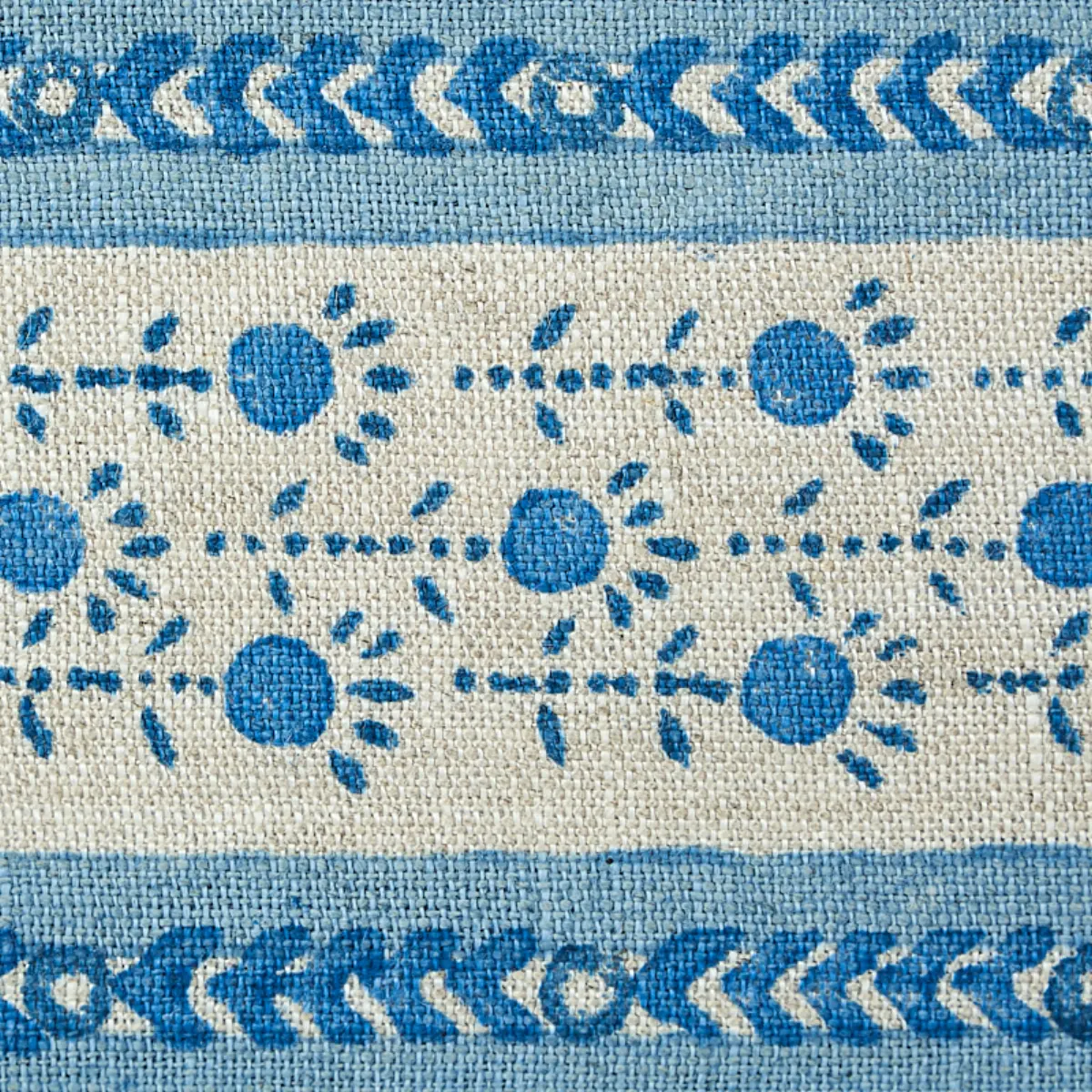 PICA BELLA HAND BLOCKED TAPE_ BLUE