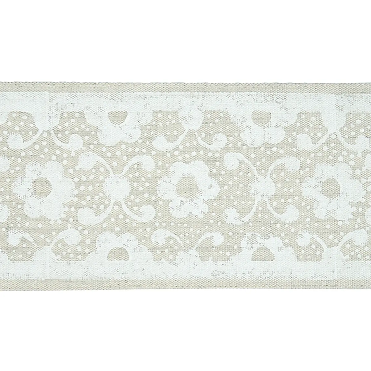 BRINDA HAND BLOCKED TAPE_ IVORY