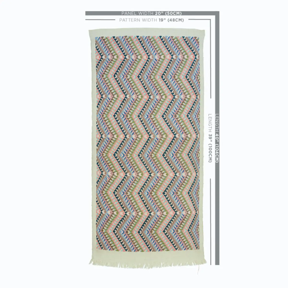 AMATES HAND WOVEN BROCADE_ CHALKED