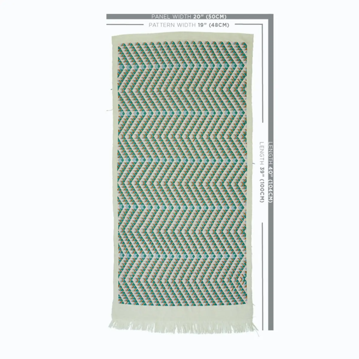 AMATES HAND WOVEN BROCADE_ DUCK EGG