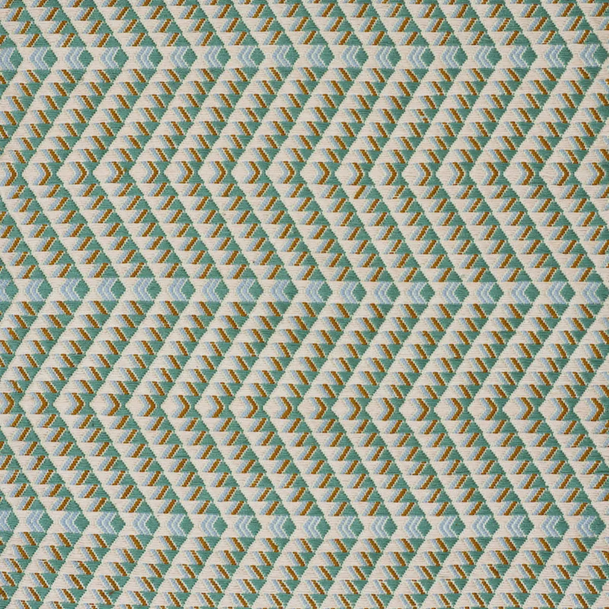 AMATES HAND WOVEN BROCADE_ DUCK EGG