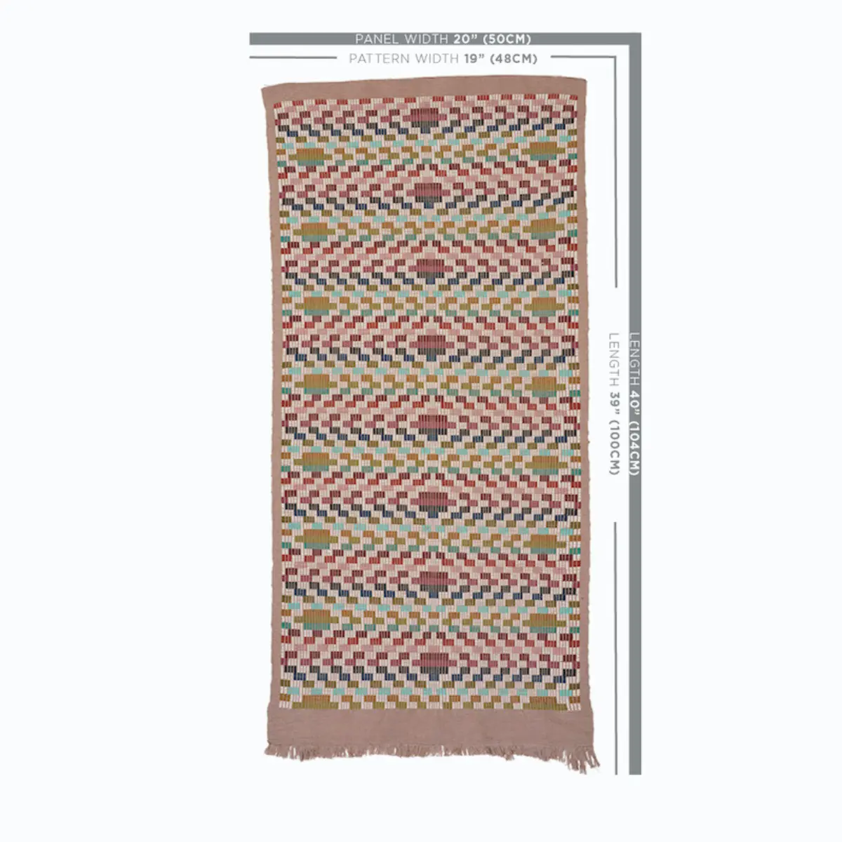 IZAPA HAND WOVEN BROCADE_ MULTI
