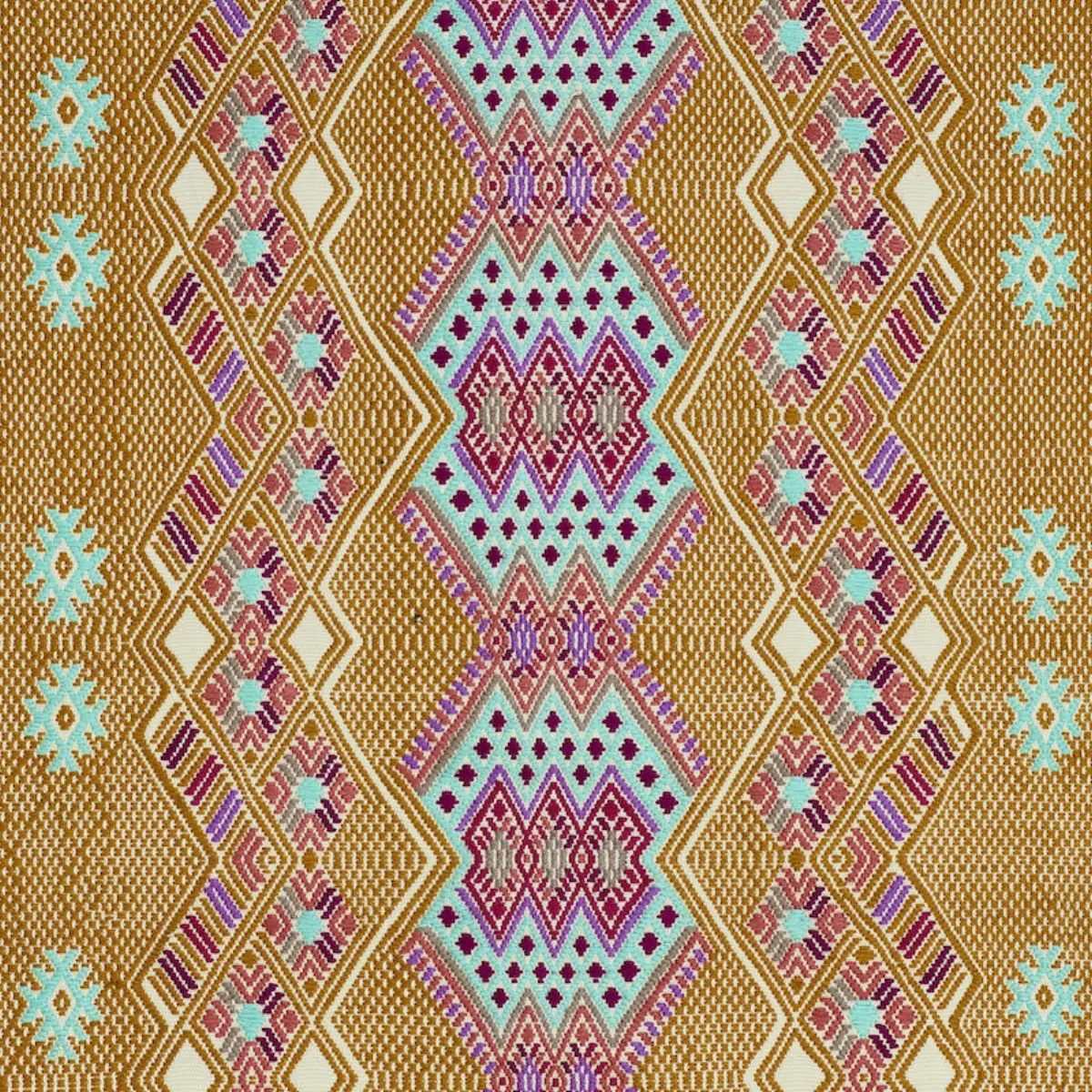 KAYA HAND WOVEN BROCADE_ MOSTAZA