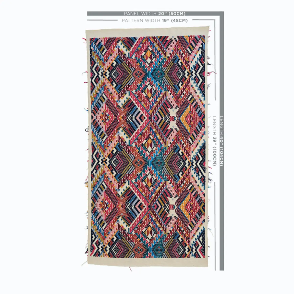NICA HAND WOVEN BROCADE_ ROSA