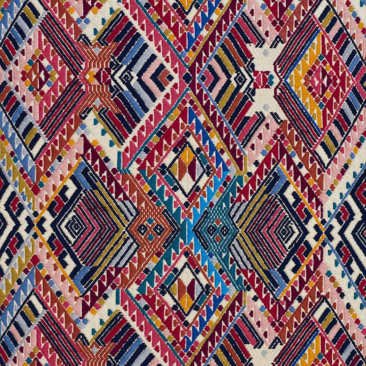 NICA HAND WOVEN BROCADE_ ROSA