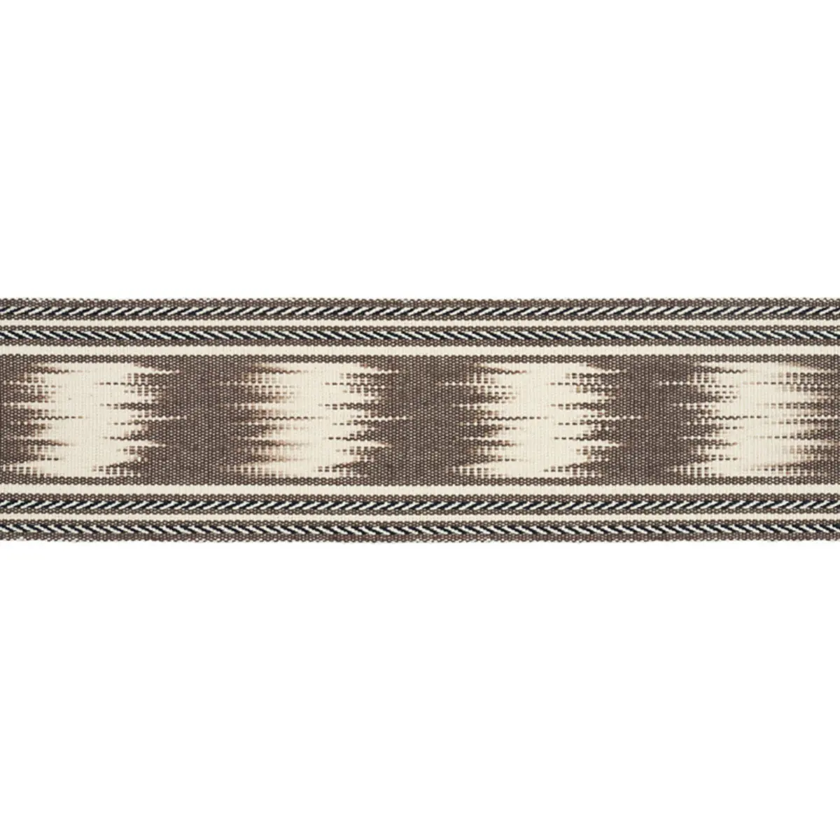 BANYAN IKAT TAPE_ BROWN