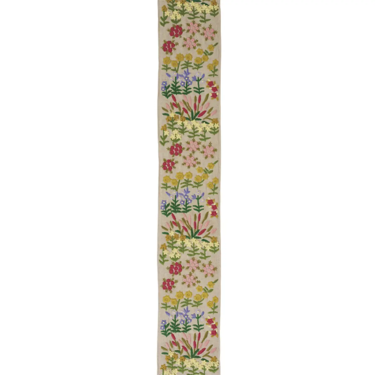 LULA EMBROIDERED TAPE_ NATURAL
