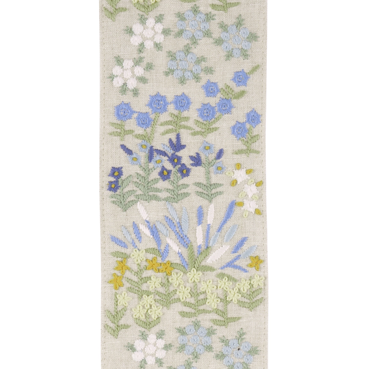 LULA EMBROIDERED TAPE_ BLUE