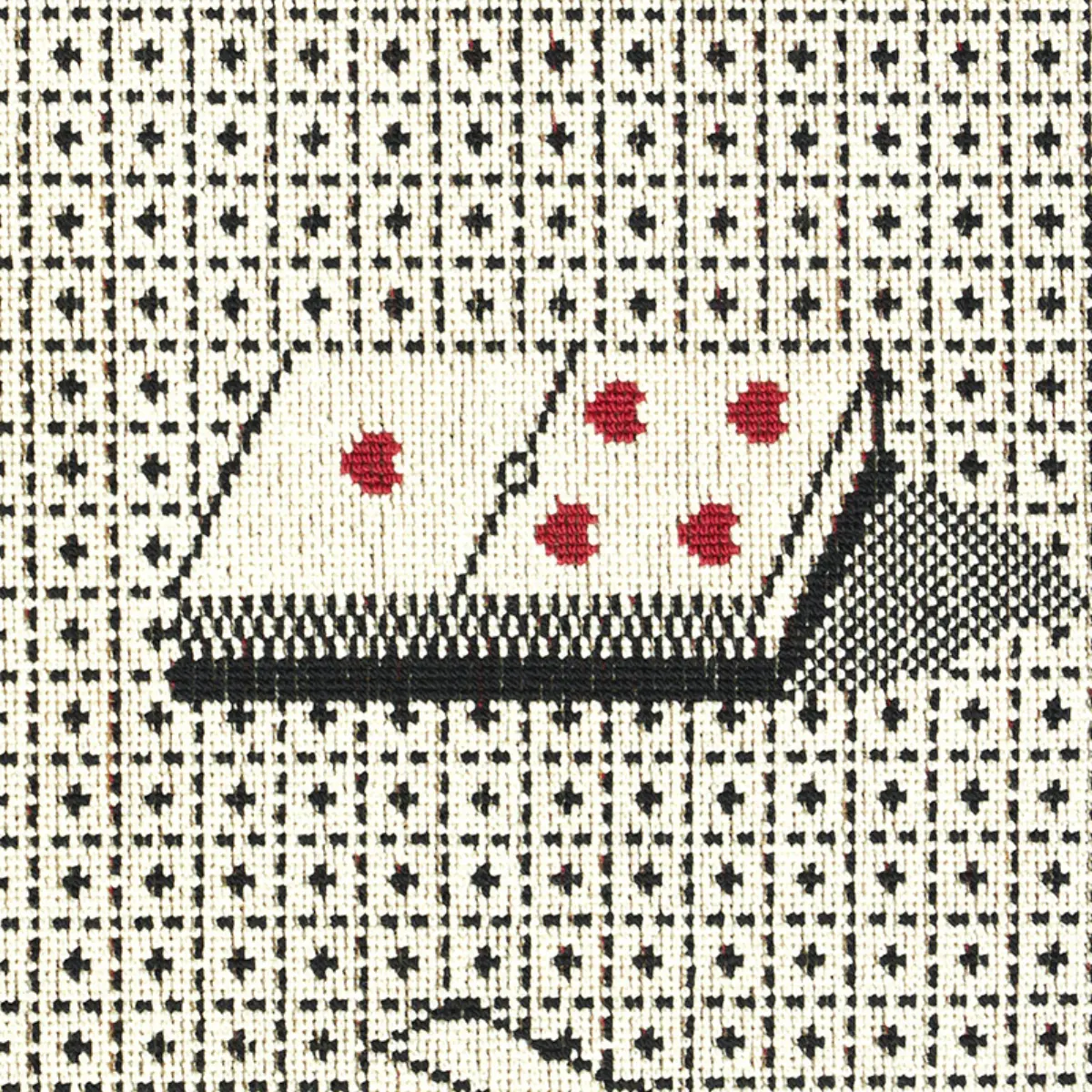 DOMINO ÉPINGLÉ_ BLACK