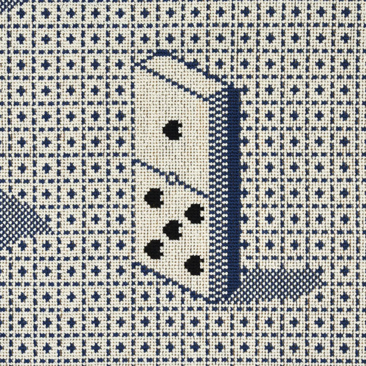 DOMINO ÉPINGLÉ_ BLUE