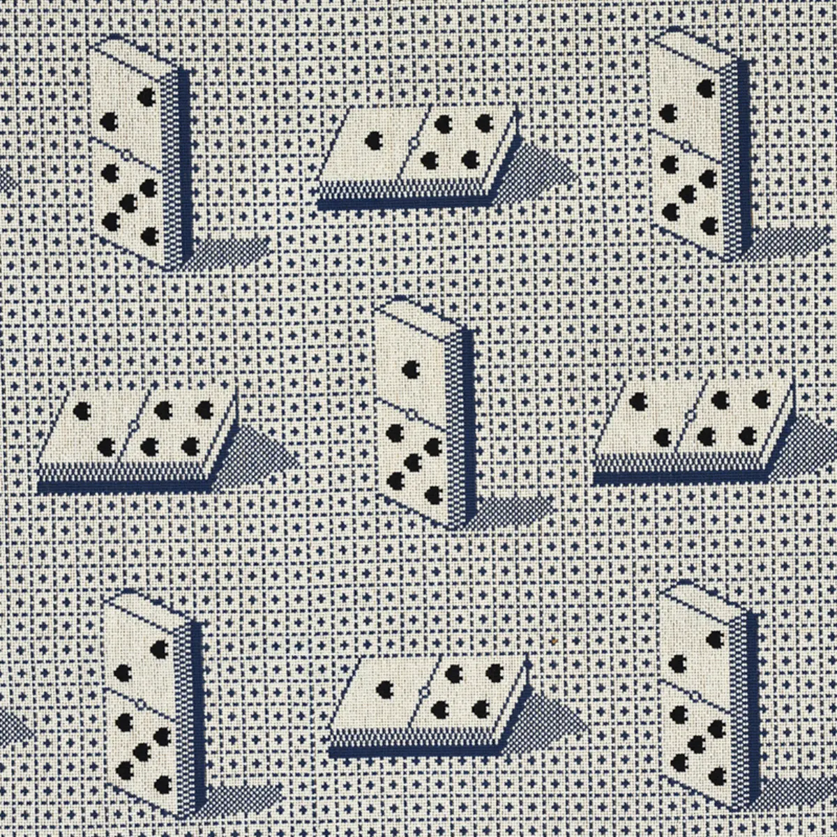 DOMINO ÉPINGLÉ_ BLUE