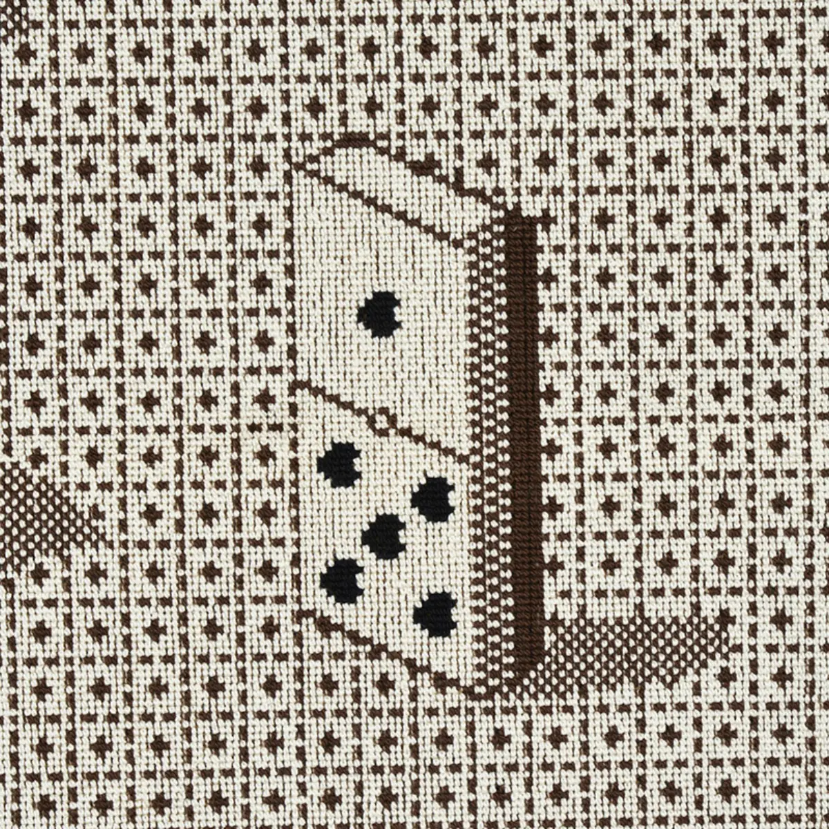 DOMINO ÉPINGLÉ_ BROWN