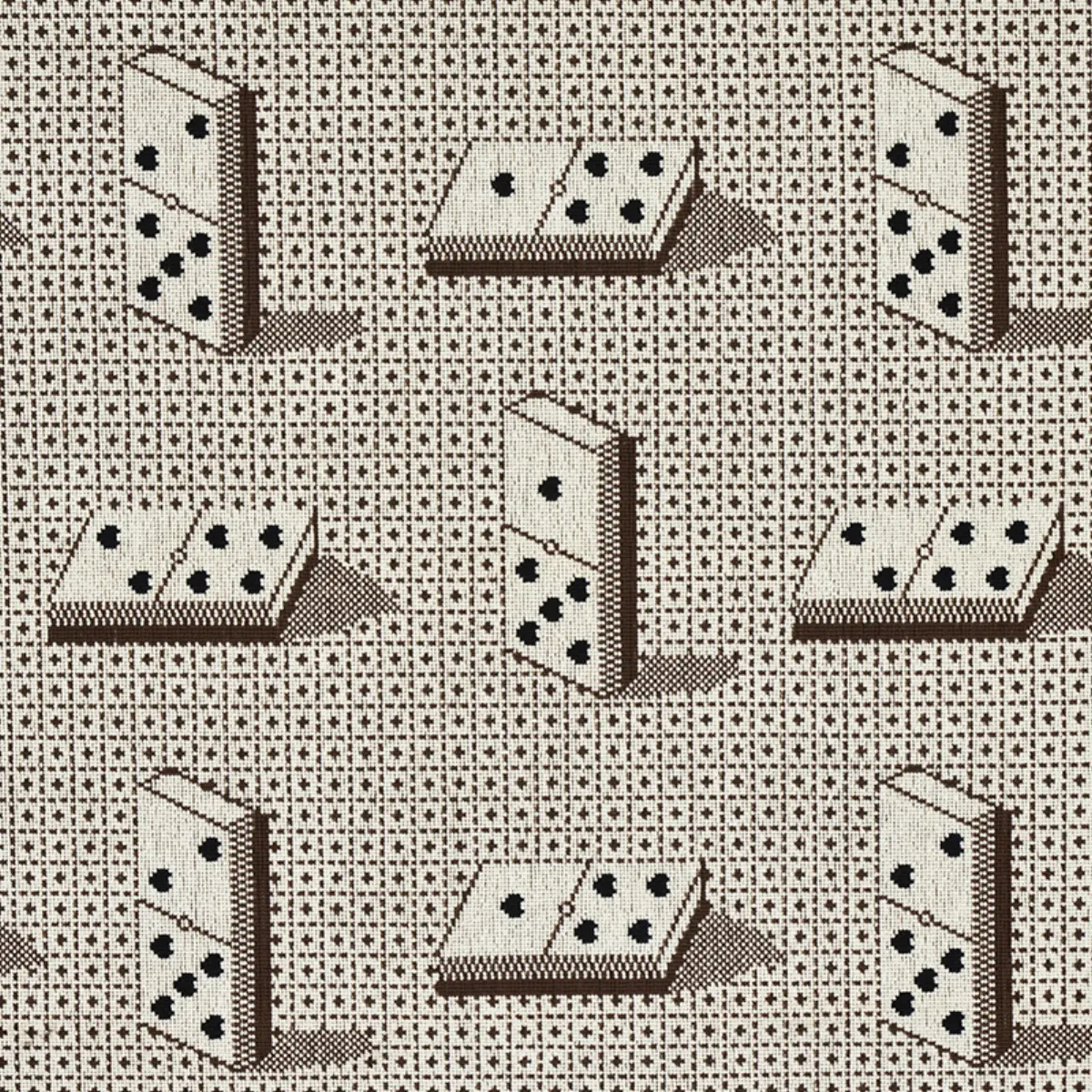 DOMINO ÉPINGLÉ_ BROWN