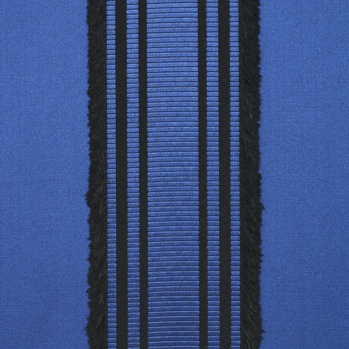 SENZA SATIN STRIPE_ COBALT