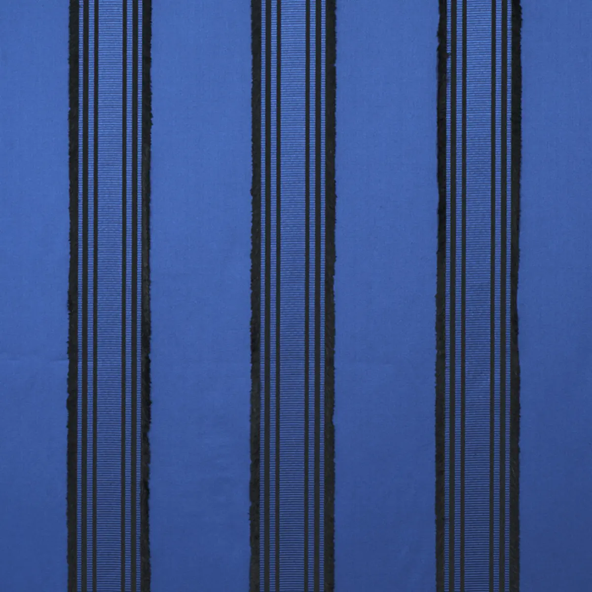 SENZA SATIN STRIPE_ COBALT
