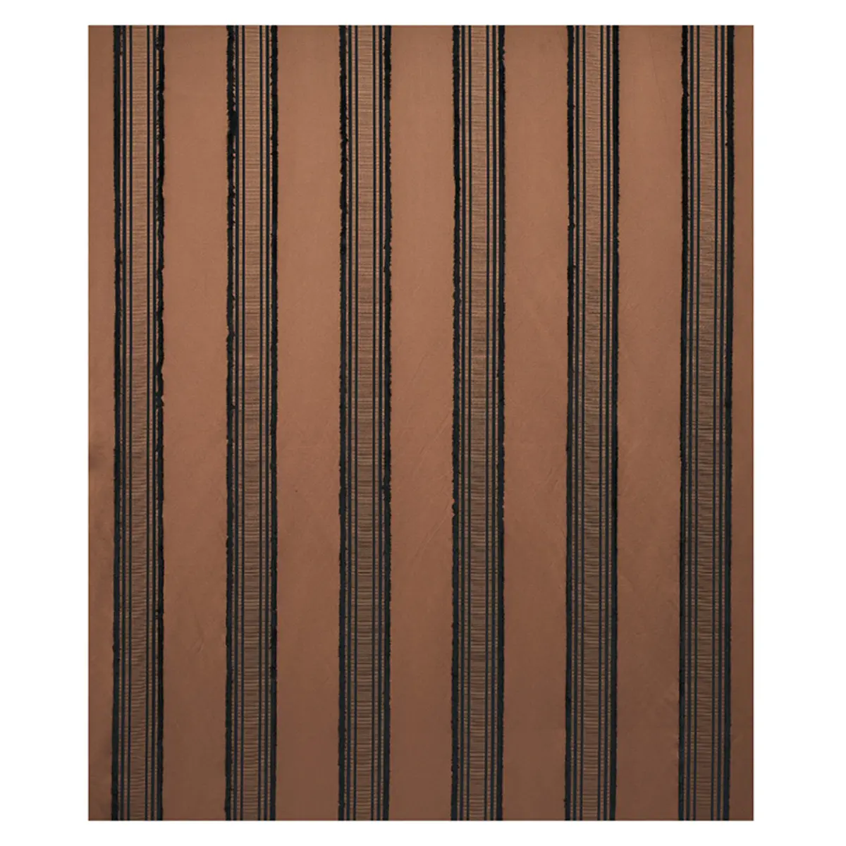 SENZA SATIN STRIPE_ BROWN