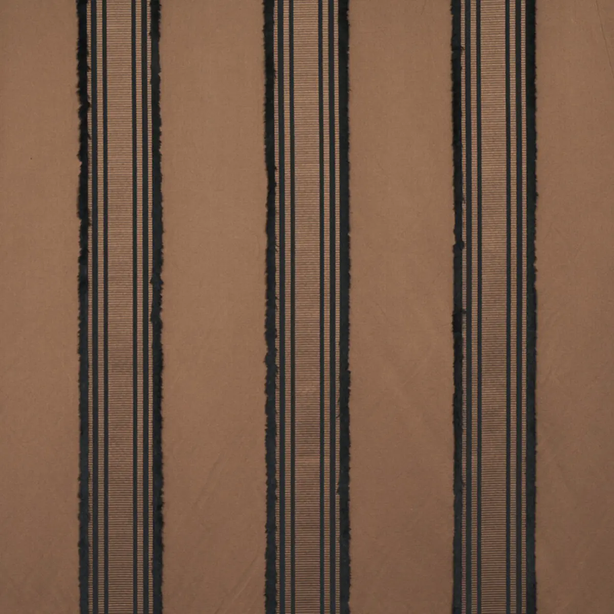 SENZA SATIN STRIPE_ BROWN