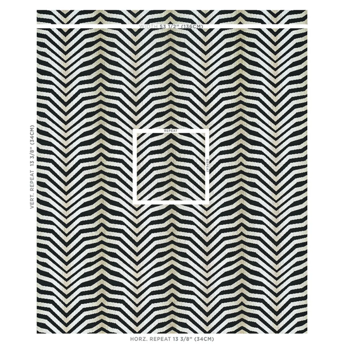 ARCURE ÉPINGLÉ_ ZEBRA BLACK