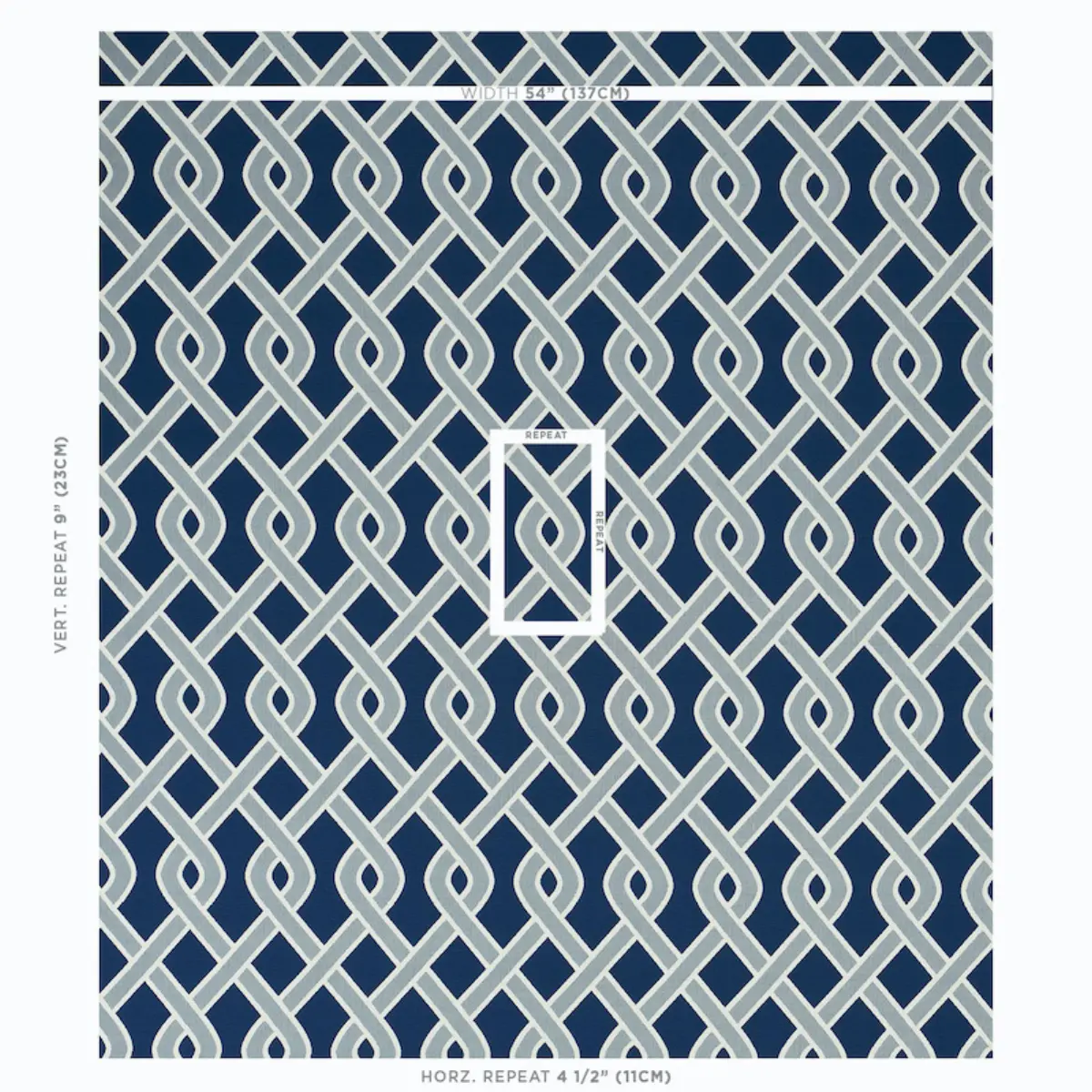 CLEO TRELLIS INDOOR/OUTDOOR_ BLUE