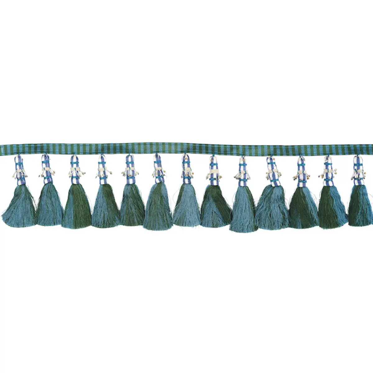 ANTONY TASSEL TRIM_ PEACOCK & GREEN