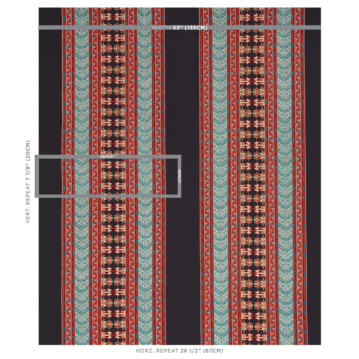 VINKA EMBROIDERY_ RED & BLACK