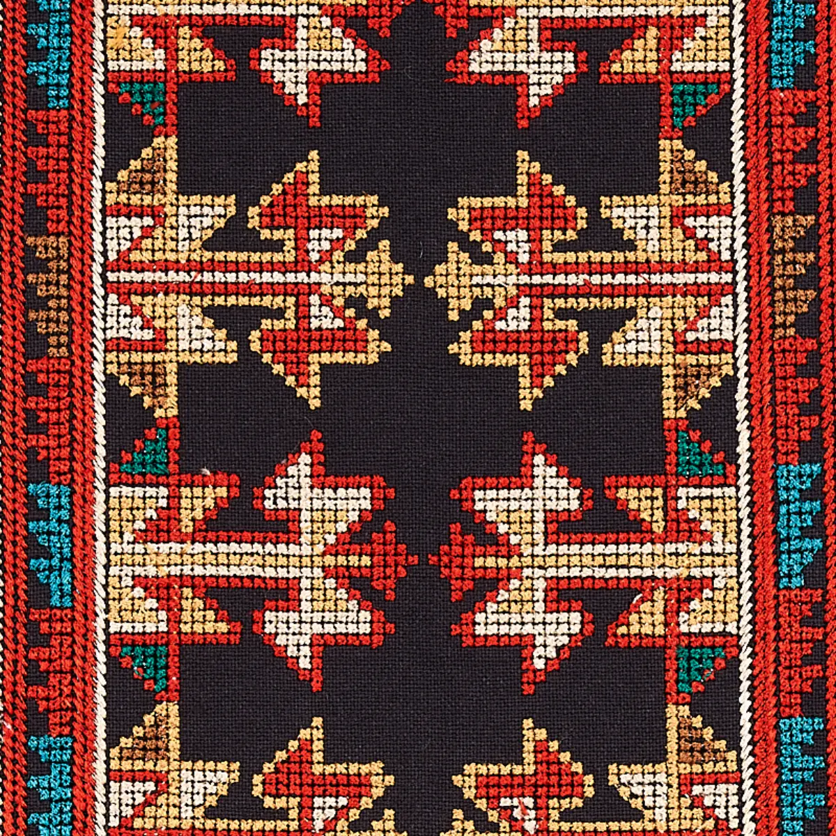VINKA EMBROIDERY_ RED & BLACK