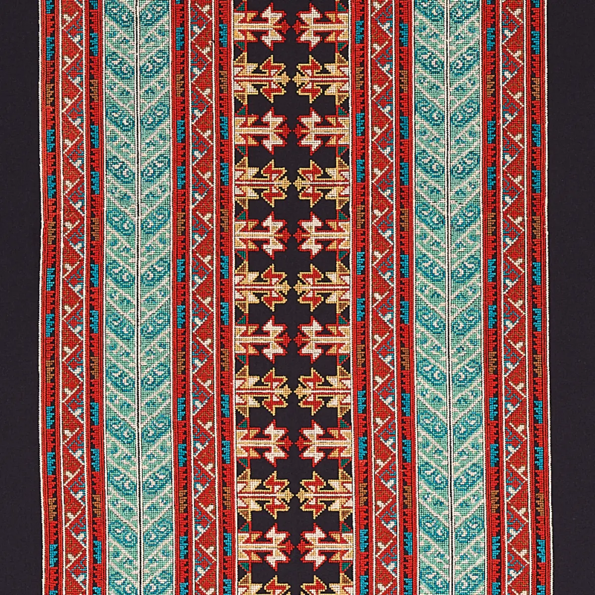 VINKA EMBROIDERY_ RED & BLACK