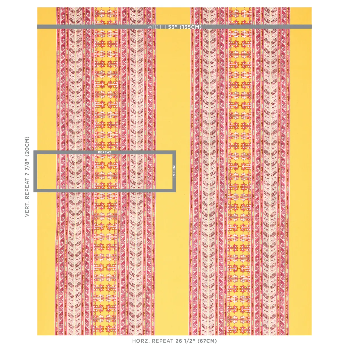 VINKA EMBROIDERY_ PINK & YELLOW
