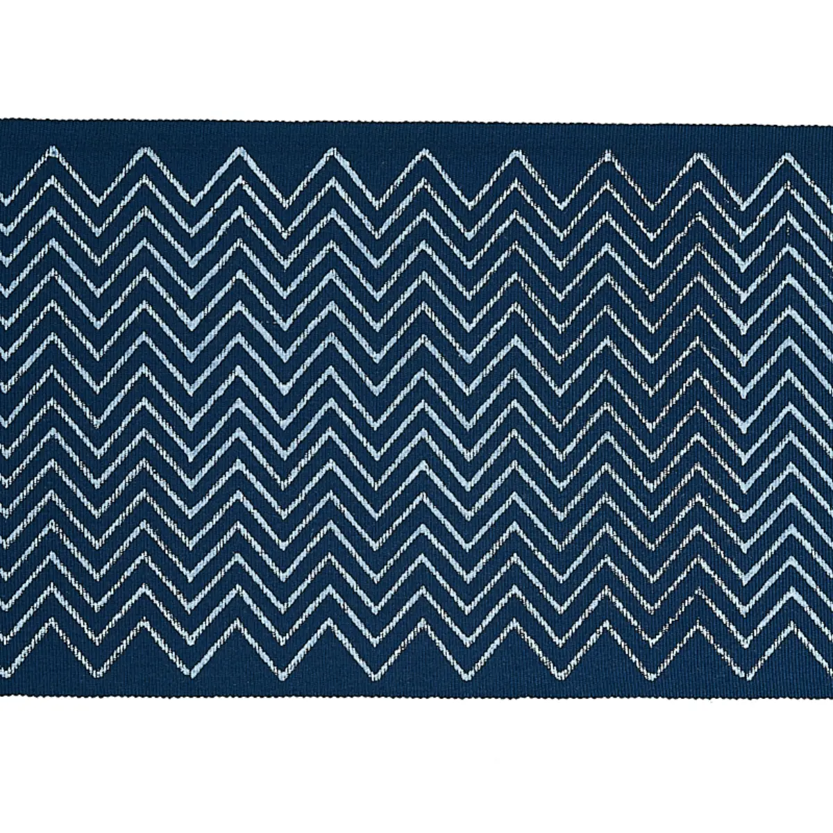 LEORA HAND BLOCKED TAPE_ INDIGO