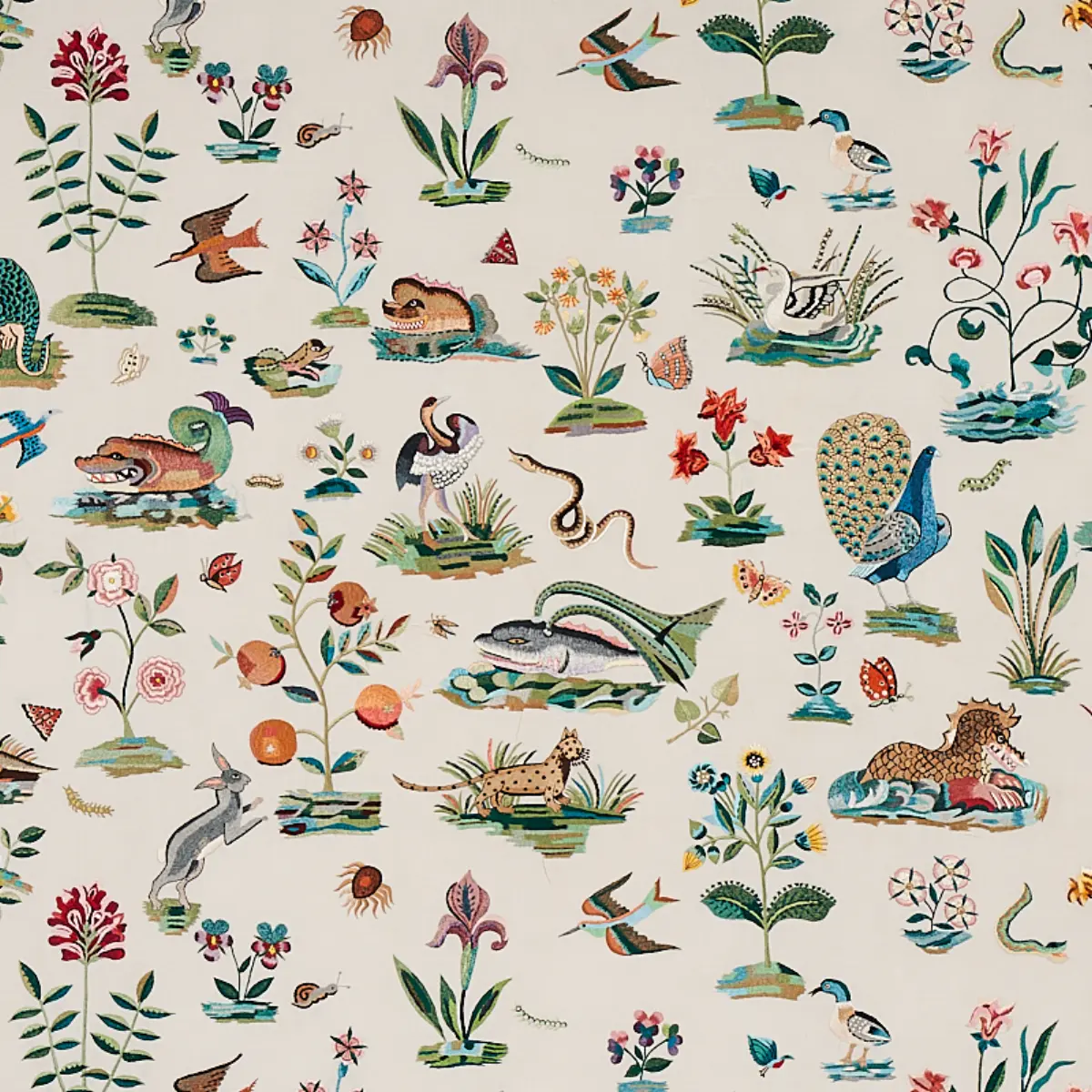 ROYAL SILK EMBROIDERY_ MULTI