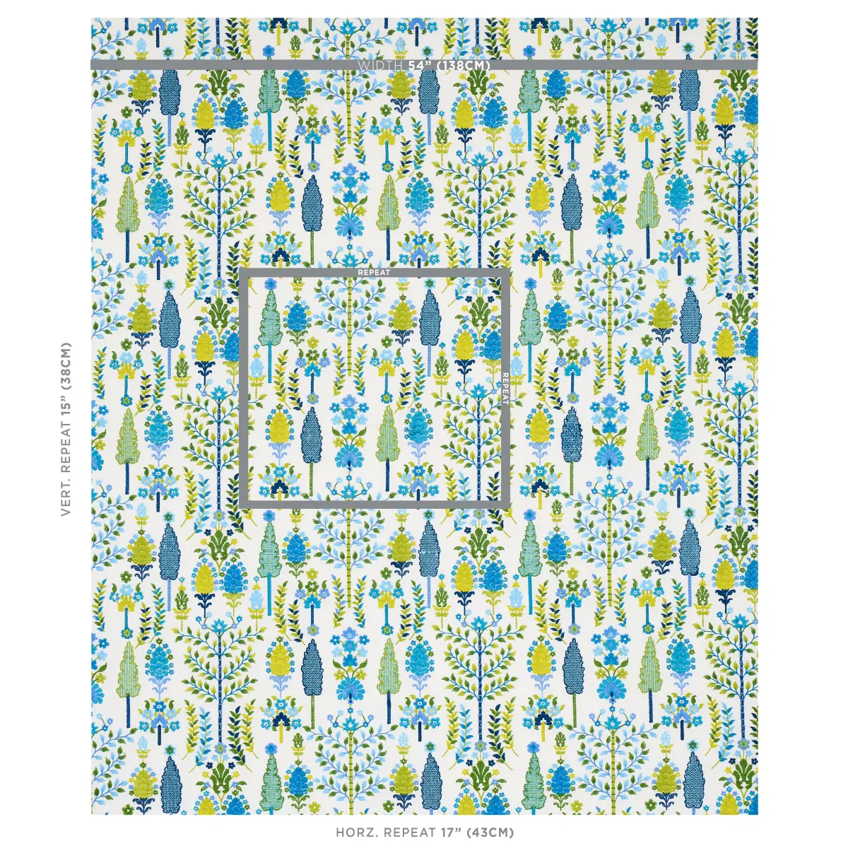DESNA EMBROIDERY_ BLUE & GREEN
