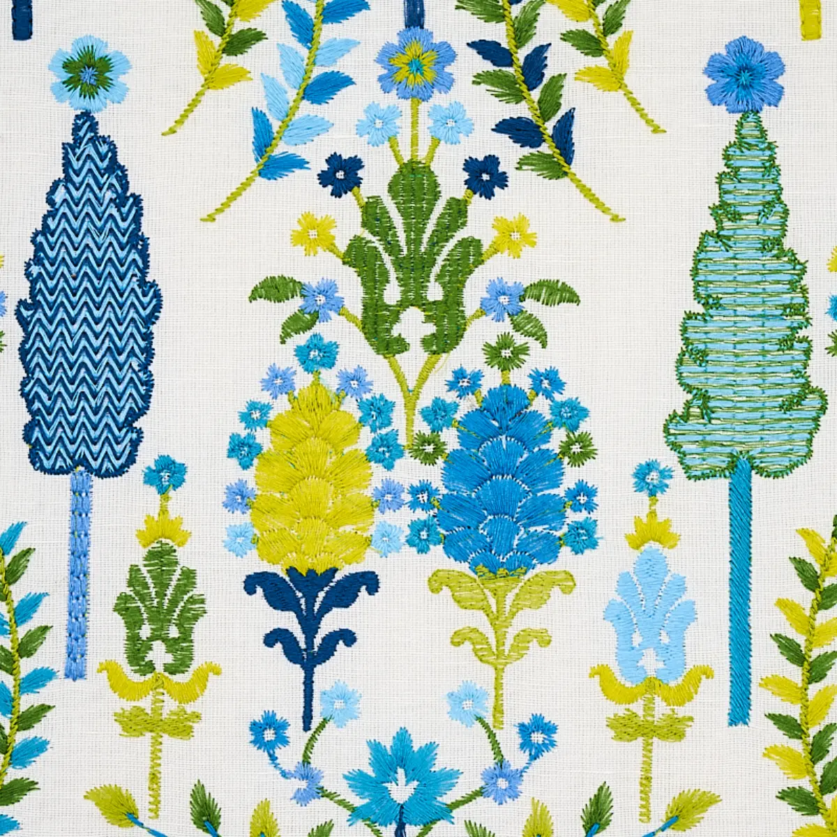 DESNA EMBROIDERY_ BLUE & GREEN